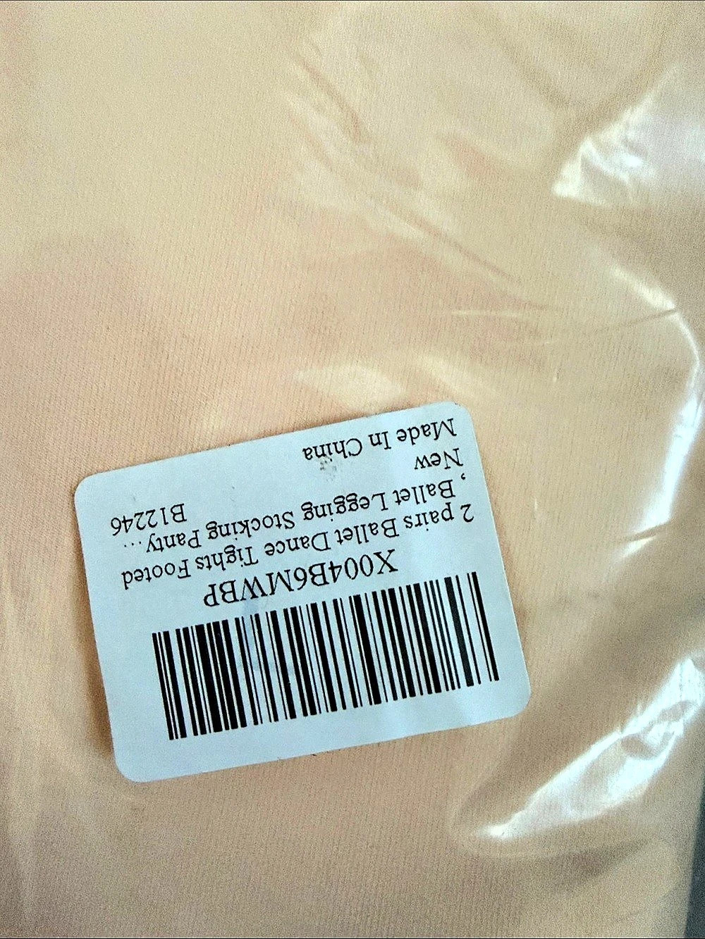 Pink Ballet Tights 2 pack Net - Picture 3 of 3